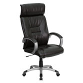 High-Back Leather Office Chair