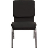 Hercules Series 18.5'' Wide Stacking Church Chair with 4.25'' Thick Seat