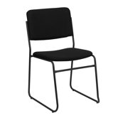 Hercules Series High Density Stacking Chair with Sled Base