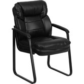 Executive Guest Side Chair with Sled Base