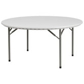 Round Plastic Folding Table