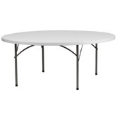 Round Folding Table