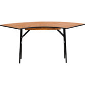 Serpentine Folding Banquet Table