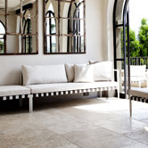 Pier Right Arm Deep Seating Sofa with Cushions