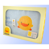 Children's Chenille Blanket in Blue
