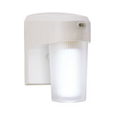 13 Watt CFL Dusk-to-Dawn Light in White