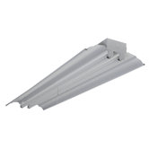 48" Two Lamp Residential Ballast with Shoplight Wide Reflector