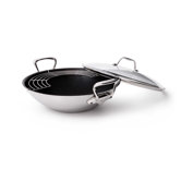 Antihaft-Wok "M'cook" aus Edelstahl