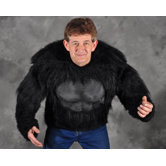 Hairy Gorilla Shirt Costume