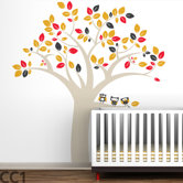 Owl Tree Extra Large Wall Decal