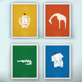 Royal Safari Print Set