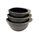 3 Piece Bowl Set in Black Granite