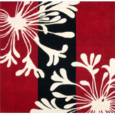 Sabrina Red Floral Rug
