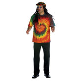 Tie Dye T-Shirt Adult Costume