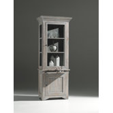 Glasvitrine "Bellona" mit 2 T&uuml;ren und 1 Servierbrett