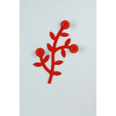 Kleiderhaken Appendialbero in Rot  2er Pack