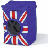 Waschmaschine Aufbewahrungssack "Lazzari Lavatrice" mit UK Flagge