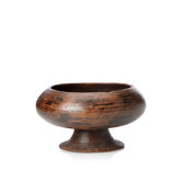 Handcarved Tibetan-Style Alms Bowl