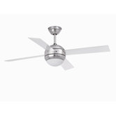 Honolulu Two Light Ceiling Fan in Matt Nickel