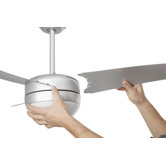 Easy Two Light Ceiling Fan