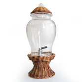 Willow 150 oz. Glass Beverage Dispenser