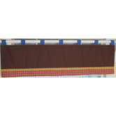 One Window Valance - Horse Cowboy