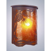 Pinecone Outdoor Wall Lantern