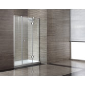 60'' Glass Pivot Door Shower Enclosure
