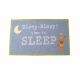 Bleep-Bleep Robot Kids Rug
