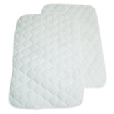 Quilted Lap and Burp Pads Two Each in Flat
