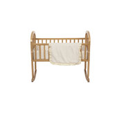Teddy Bear Terry Cradle Set in Ecru