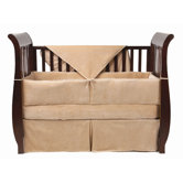Four Piece Organic Cotton Velour Crib Set