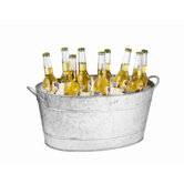 Galvanized Steel Oval Beverage Tub