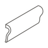 Montreaux 2 1/4" x 6" Torello V-Cap in Gris