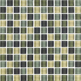 Shimmer Blends 1" x 1" Matte Mosaic in Ocean