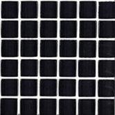 Shimmer 1" x 1" Matte Mosaic in Midnight