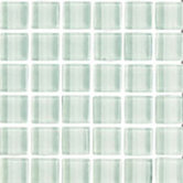 Shimmer 1" x 1" Matte Mosaic in Snowdrift
