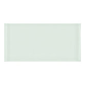 Shimmer 3" x 6" Glossy Mosaic in Snowdrift