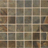 Jade 2" x 2" Decorative Square Mosaic in Sage
