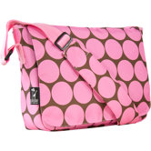 Big Dots Pink Kickstart Messenger Bag