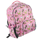 Horses in Pink Macropak Backpack