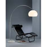 Bow Floor Lamp in Chrome