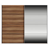 Kick    Sliding Door Wardrobe in Walnut