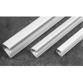 1" One Piece Latching Raceways in White