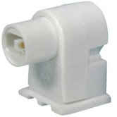 Plunger High Output Fluorescent Lamp Holder