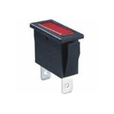 Rectangular Indicator Pilot Lamp in Red