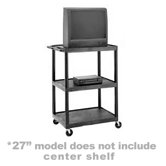 Pixmate Lightweight Plastic Cart [27", 40", 48", 54" Heights]