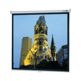 Matte White Model B Manual Screen with CSR - 84" x 84" AV Format