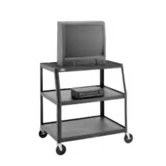 Pixmobile 24" x 38" Shelf Video Cart With 5" Casters [41" Height]