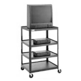 Pixmobile 25" x 30" Multi-Shelf Adjustable Television Cart